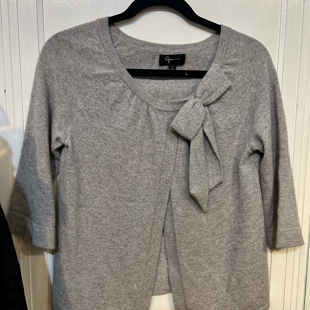 Cashmere 100% gray sweater